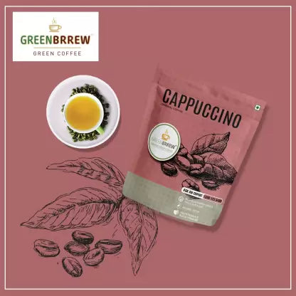 GreenBrrew Green Coffee Beverage Mix, CAPPUCCINO Original Instant Coffee (30 g, Green Coffee Flavoured) GreenBrrew Green Coffee Beverage Mix, CAPPUCCINO Original Instant Coffee (30 g, Green Coffee Flavoured)